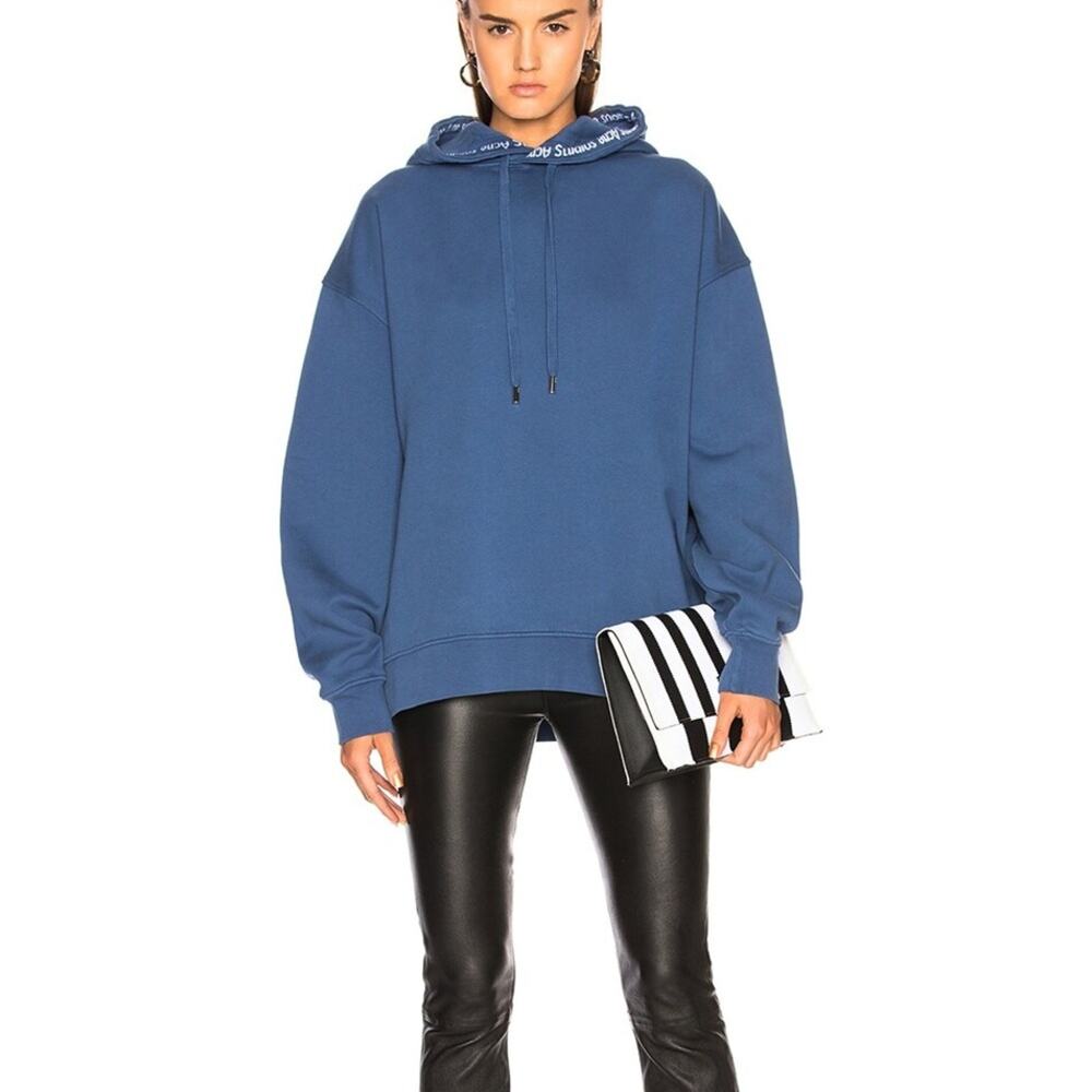 Acne Studios Yala Hoodie in Slate Blue